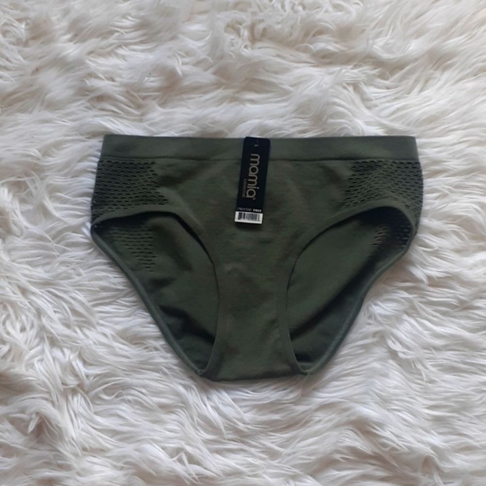 NWT Mamia Olive Green Panties